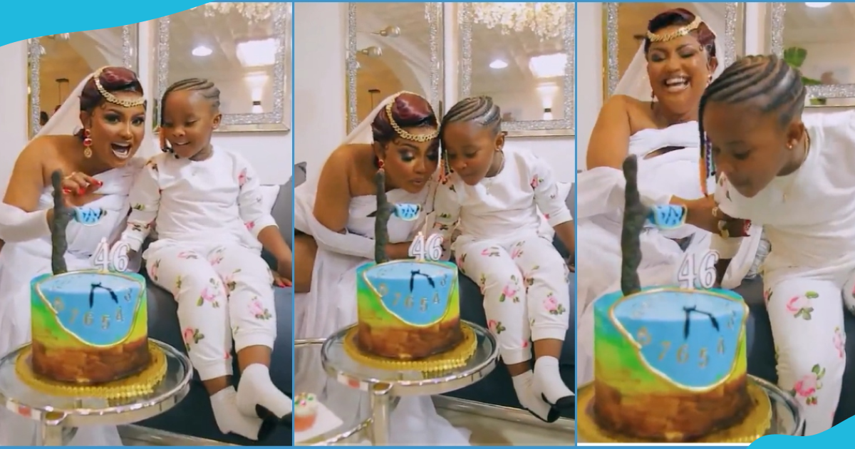 Nana Ama Mcbrown Ghanaian Actress Celebrates Birthday With Baby Maxin