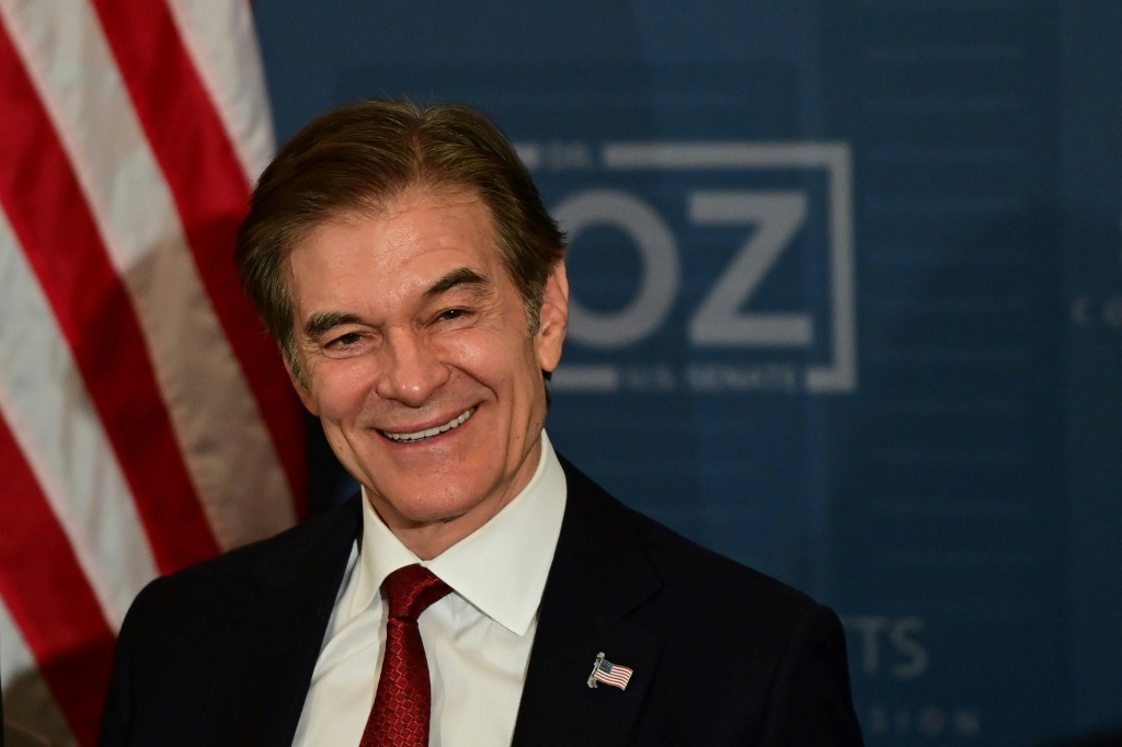 Republican Senate candidate Mehmet Oz has been ridiculed by his Pennsylvania rival John Fetterman, who has created a website dedicated to Oz memes
