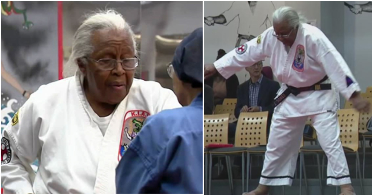 90-year-old bags her 5th degree karate black belt in US