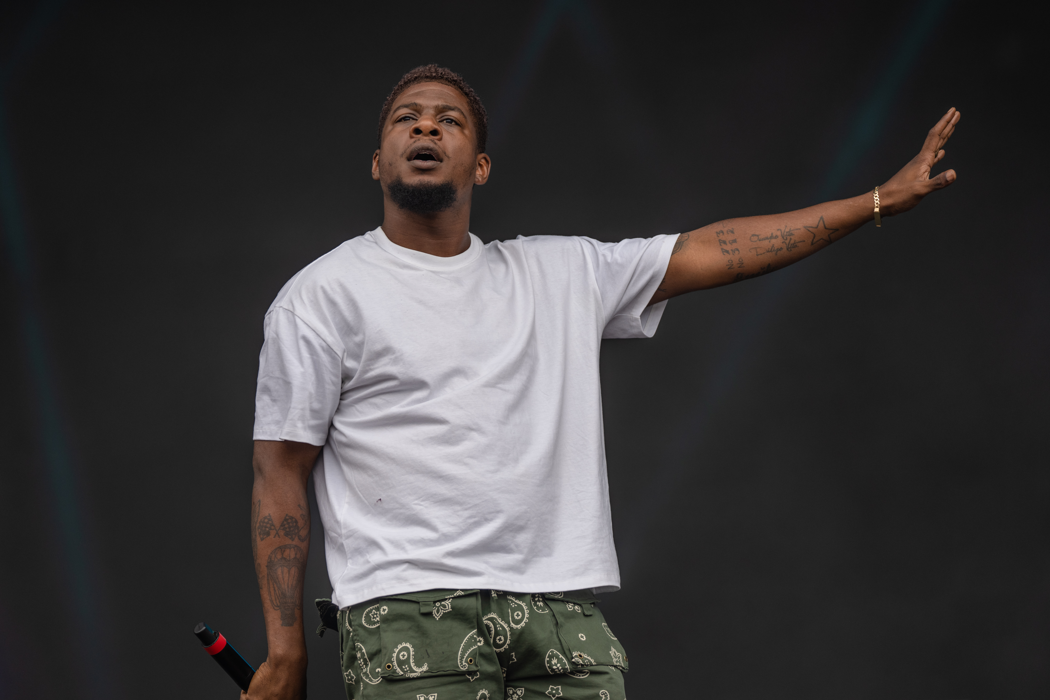 Mick Jenkins performs at the 30th Anniversary of Lollapalooza