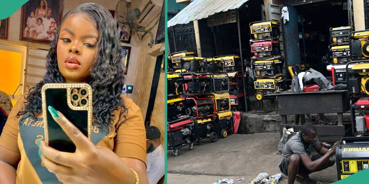 "Naira is gradually gaining its power": Lady awed over new price of generator she bought at GH¢3.2K