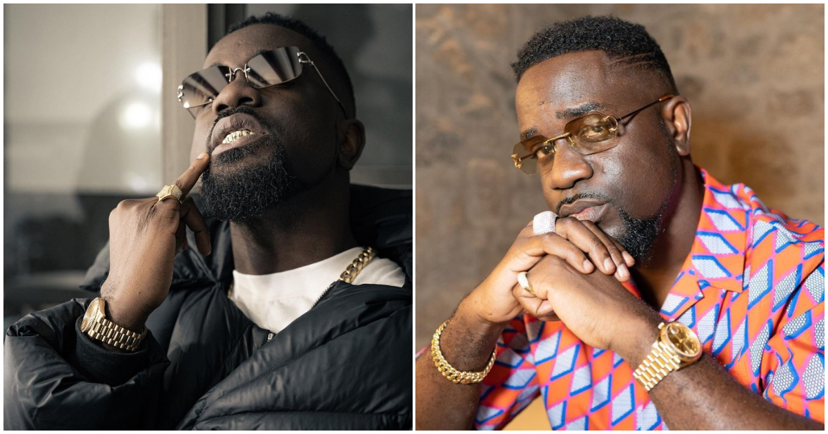 9 Times Ghanaian Rapper Sarkodie Wore His Favourite Gold Watch