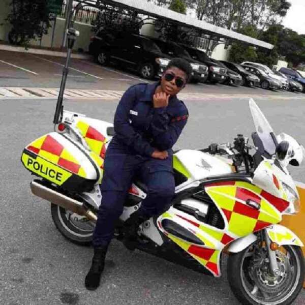 Police officer beautiful