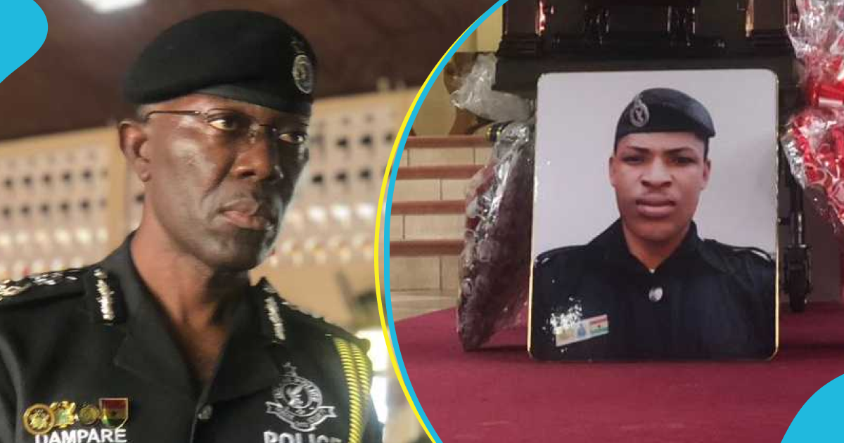 Funeral Of Callistus Amoah police officer who died in bullion van robbery held