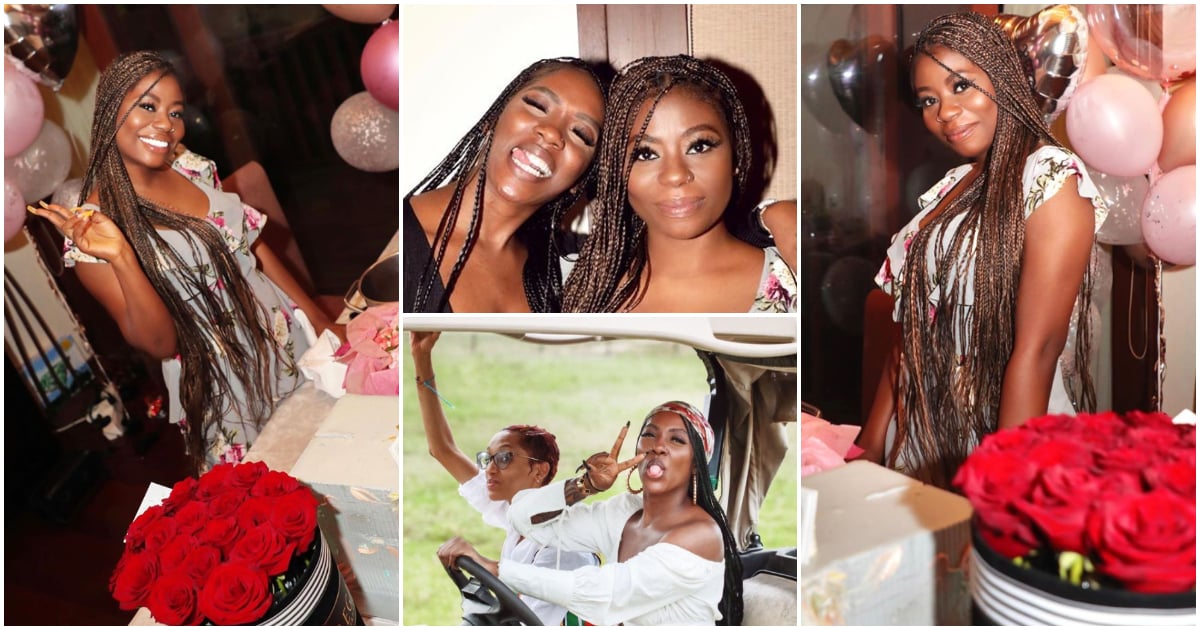 Sophia Momodu shares photos from her all-girls birthday getaway, Tiwa Savage spotted