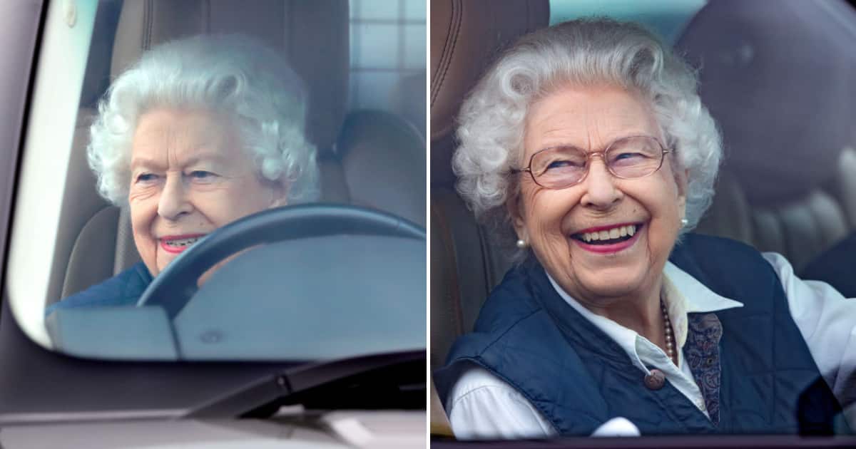 Queen Elizabeth II had no driver’s lincence