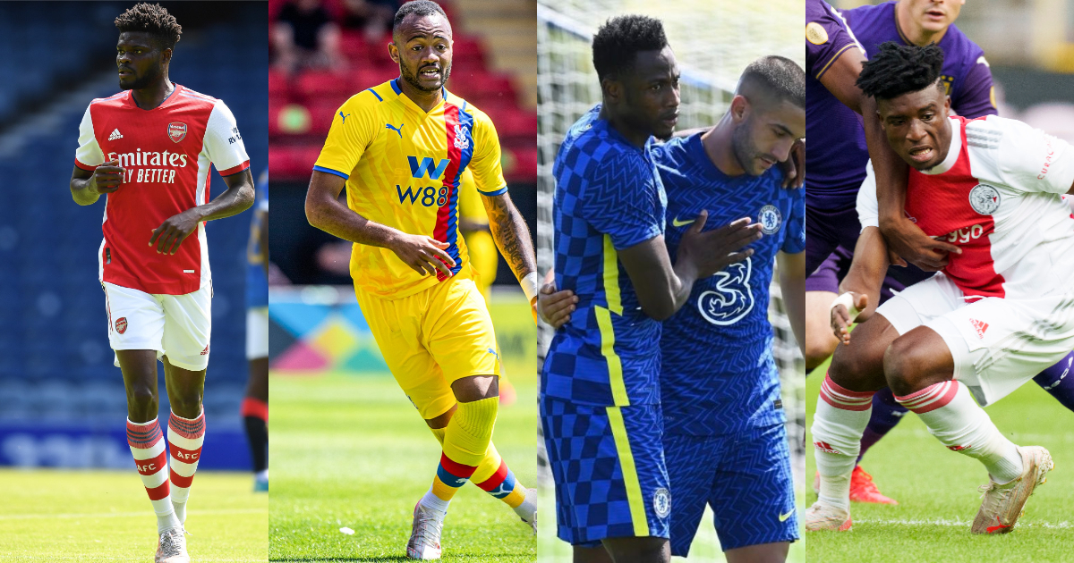 Jordan Ayew, Partey, Kudus and two others were involved in pre-season action for their clubs