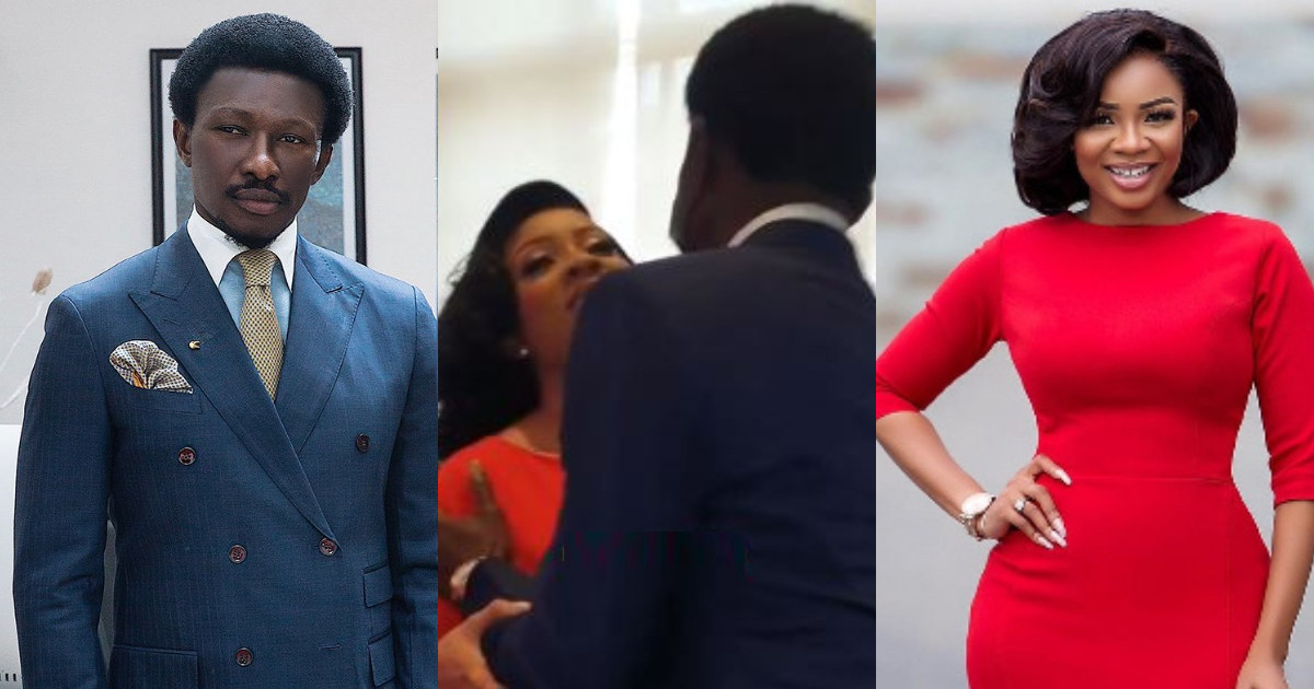 Serwaa Amihere calls Cheddar 'Darling' at Nana Aba's launch in new video; fans react