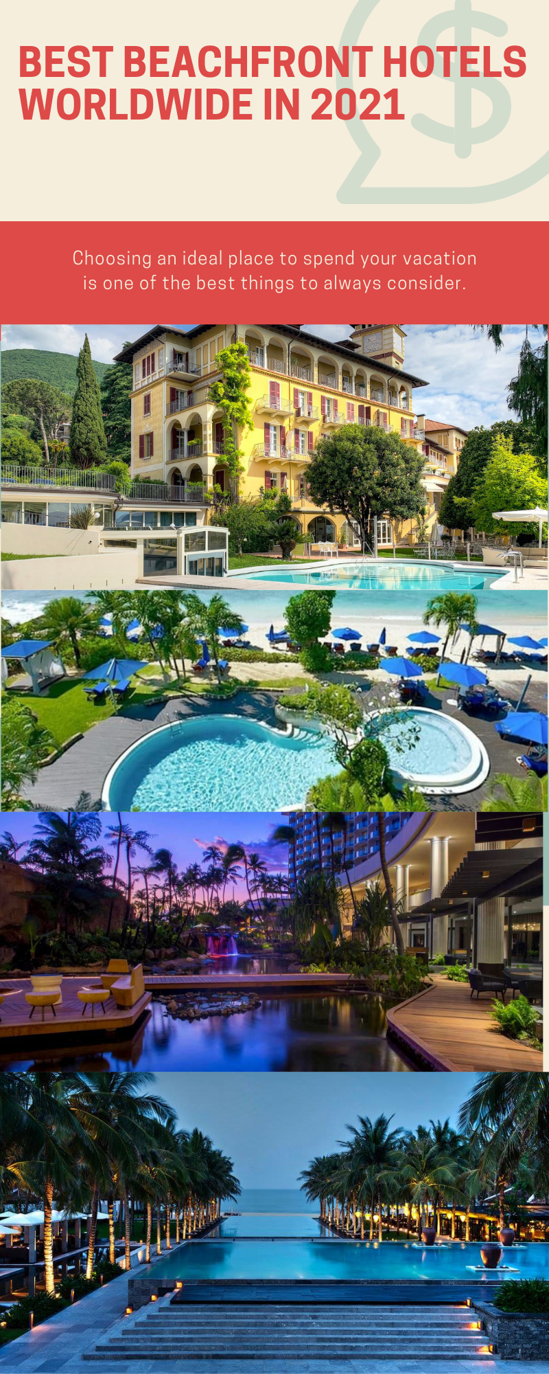 best beachfront hotels