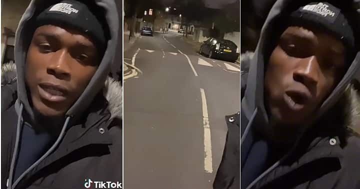 Man kicked out by wife in London, sad video, out in the cold