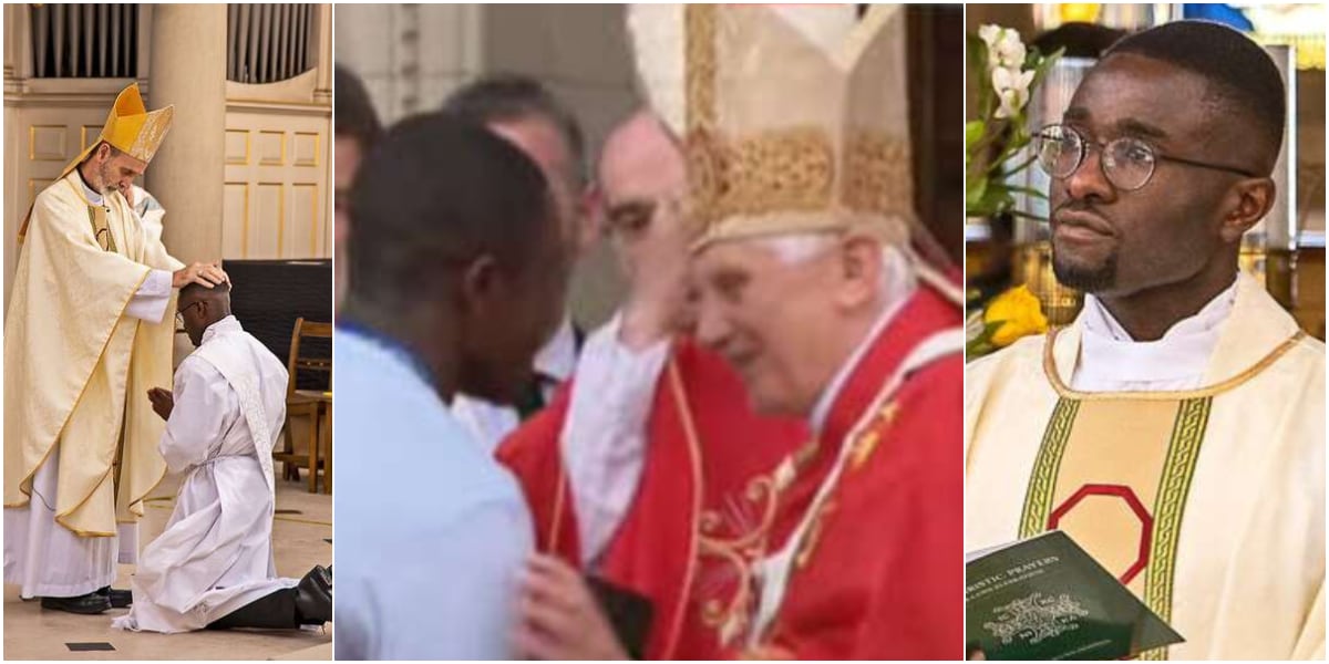 Young Catholic who greeted Benedict XVI in Britain becomes a priest