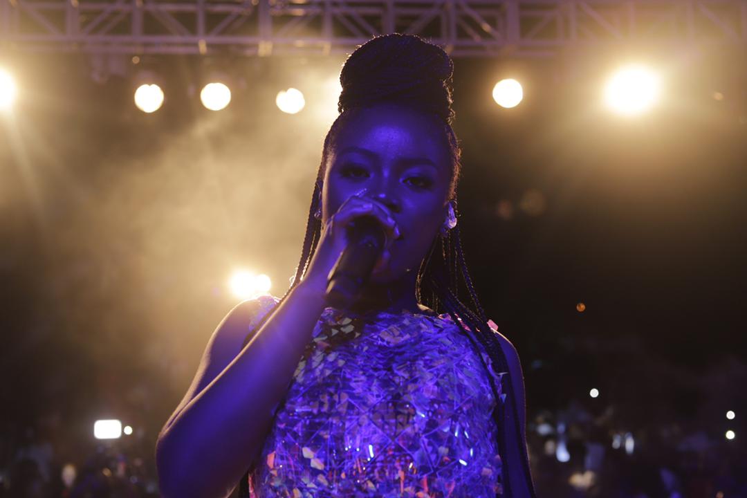 Gyakie wows Kumasi fans with her show; videos and photos pop up