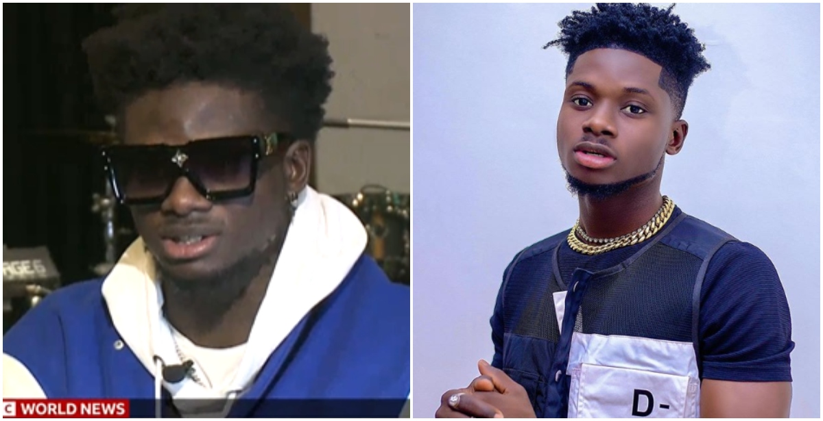Kuami Eugene featured on BBC, says his dream of putting GH on world map is coming true