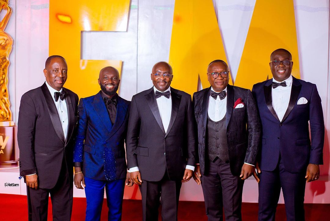 EmyAfrica22: Bawumia, Ibrahim Mahama, Chris Attoh & other male personalities with unique suit style on the red carpet