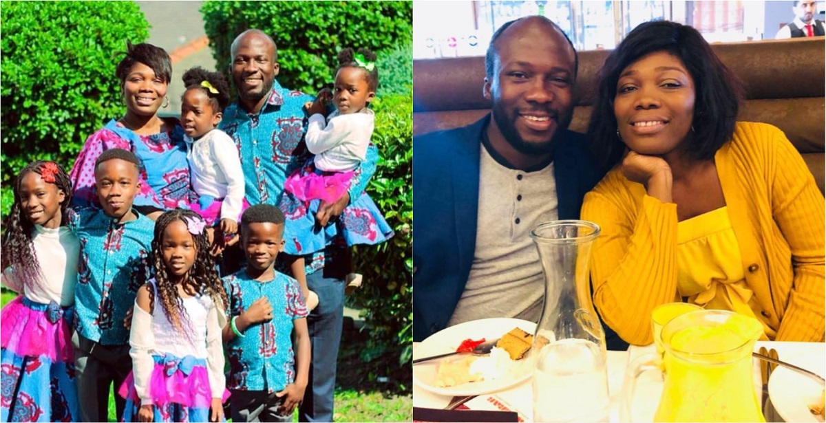 Greatest gifts: Ghanaian parents of 3 sets of twins poses with beautiful babies (photos)