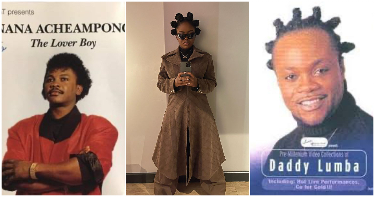 Gyakie Reminds Us Of Daddy Lumba With Her Bantu Knots Hairstyle As She Performs In South Africa