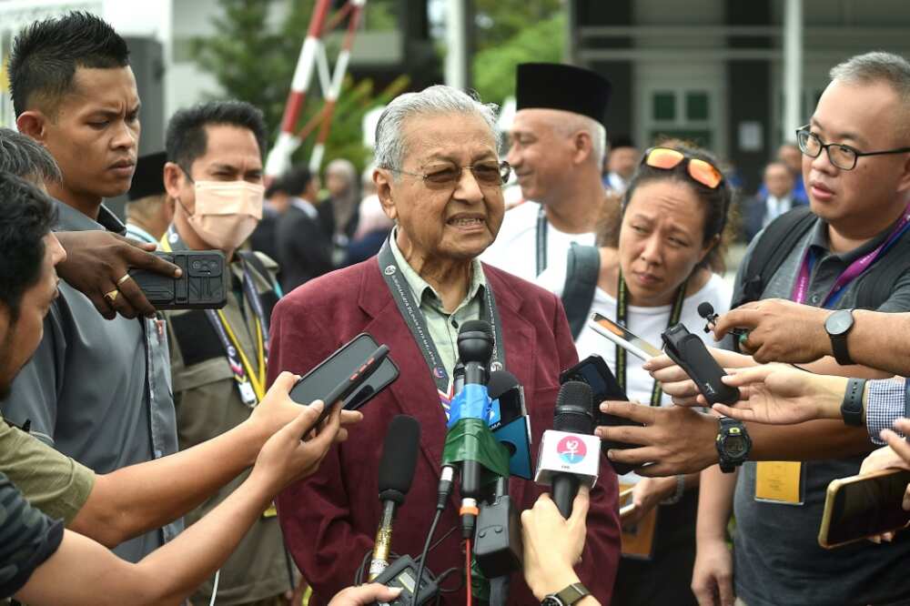 Malaysia's Mahathir Mohamad, who is running for re-election to parliament, already holds the world record for oldest serving prime minister