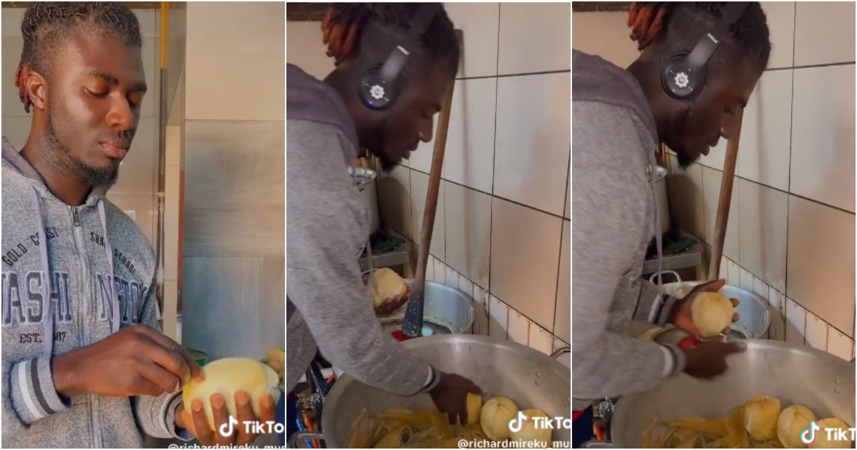Ghanaian man who moved to South Africa in 2013 delights working as Kenkey seller: "I now own a restaurant"