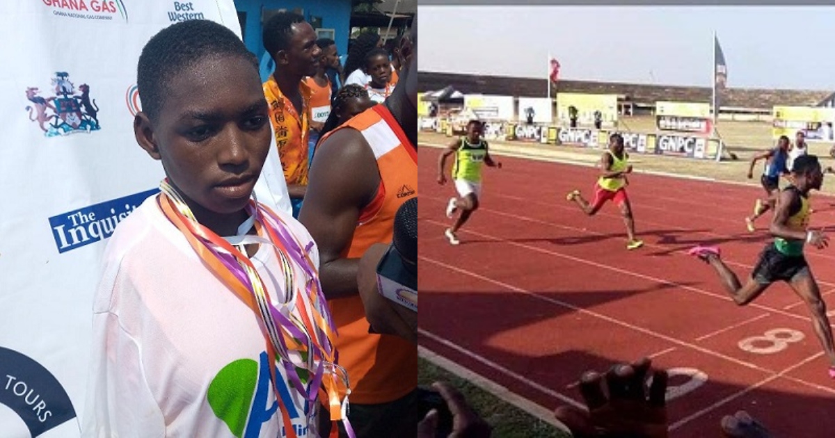 Meet the super-talented Ghanaian long-distance runner who is an amputee