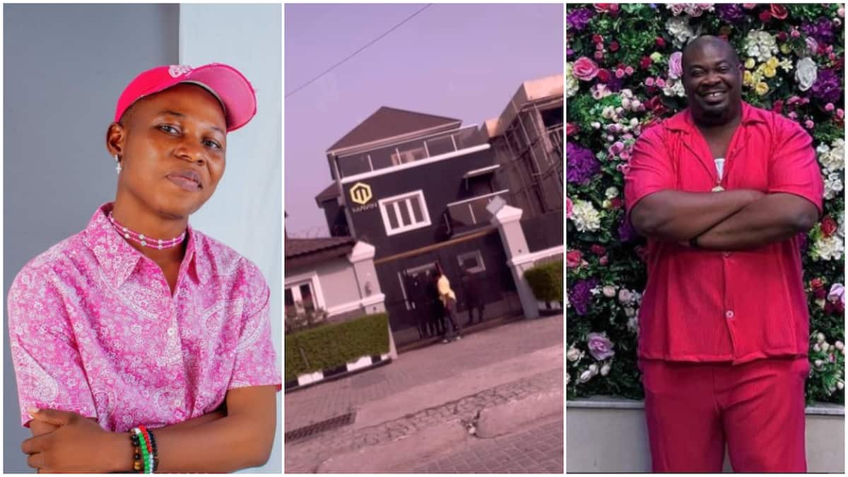 Hilarious moment man visits Don Jazzy at Marvin Records' mansion, says he's not leaving until he sees him