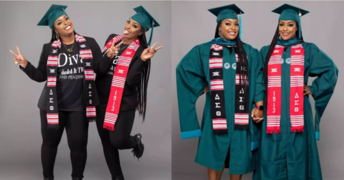 Brains and beauty: Smart twin sisters to earn PhD at same university after bagging master's