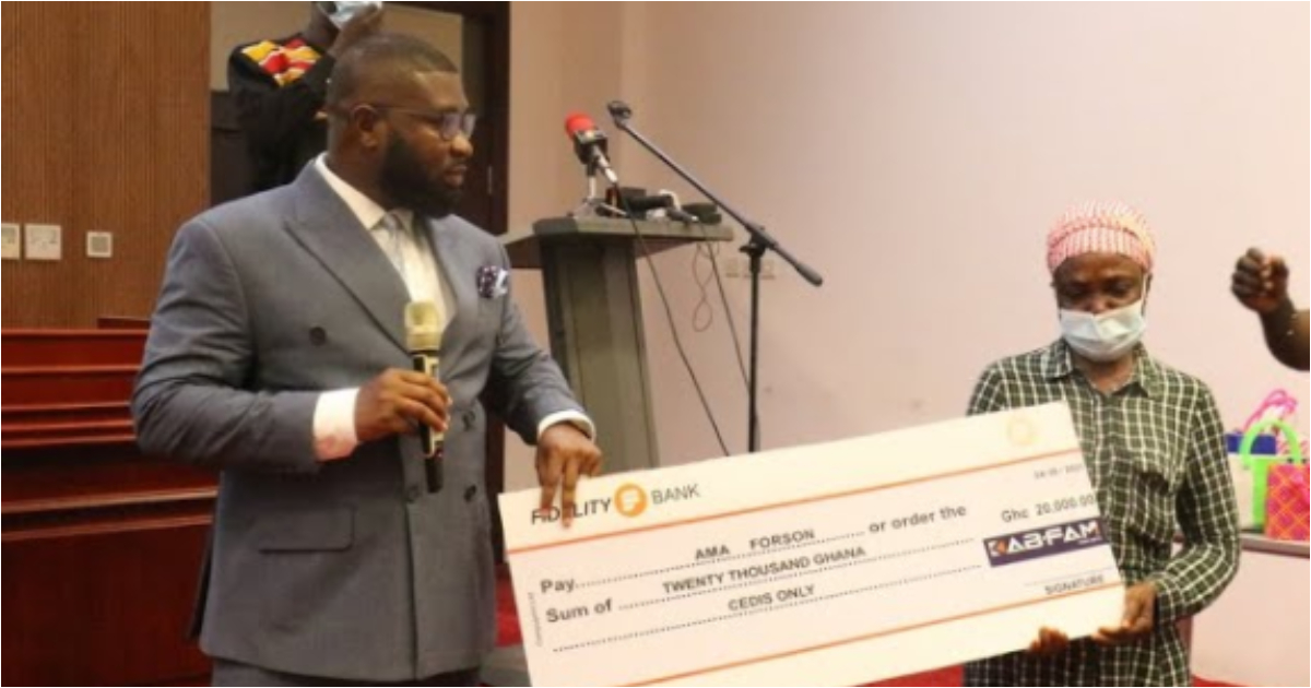 Ghanaian CEO changes life of 69-year-old woman wrongfully given 11-year sentence, gifts her GHc20k