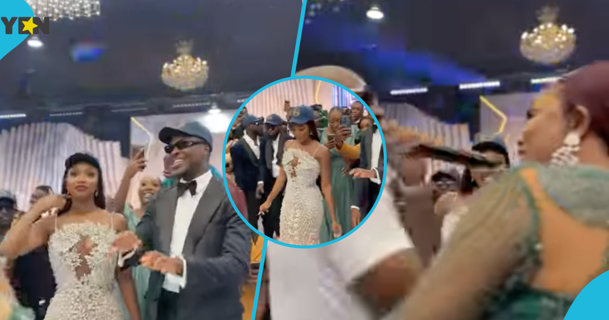 Ghanaians blast McBrown as she interrupts Dr Ofori Sarpong's daughter's and husband dance in video
