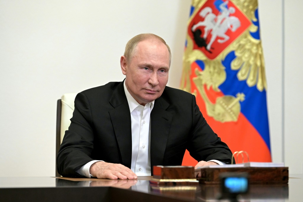 Putin said on Tuesday the situation in Ukraine shows 'the US is trying to prolong this conflict'