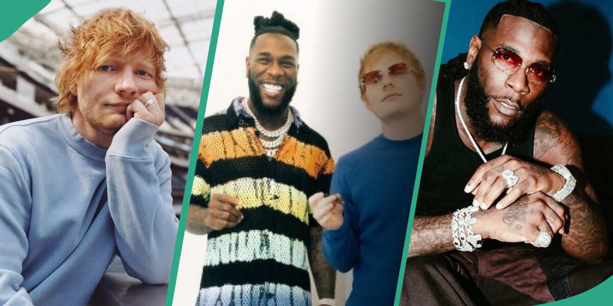Ed Sheeran reveals that Burna Boy is the artiste he has worked with who smokes the most substance