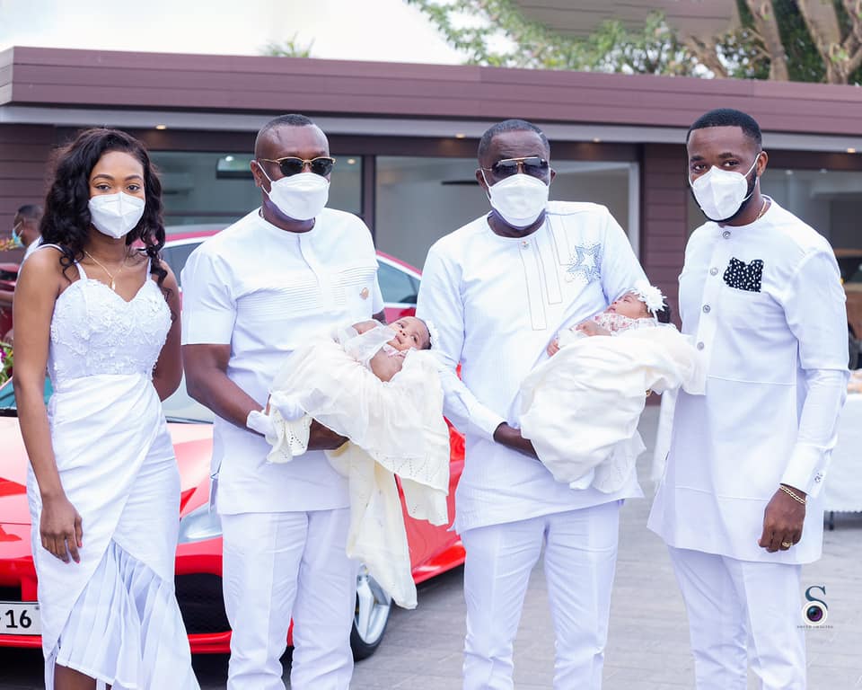 Kennedy and Tracy Osei Twins: Photos of the Couple and Babies drop
