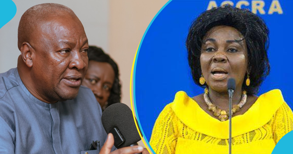 “My government will reopen investigations”: Mahama promises to go after Cecilia Dapaah if he wins poll