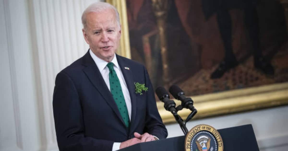 Joe Biden has imposed sanctions on Russia.