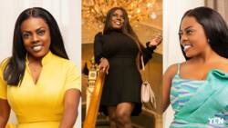 Nana Aba Anamoah challenges Sandra Ankobiah as latest video sees her with 'improved' curves