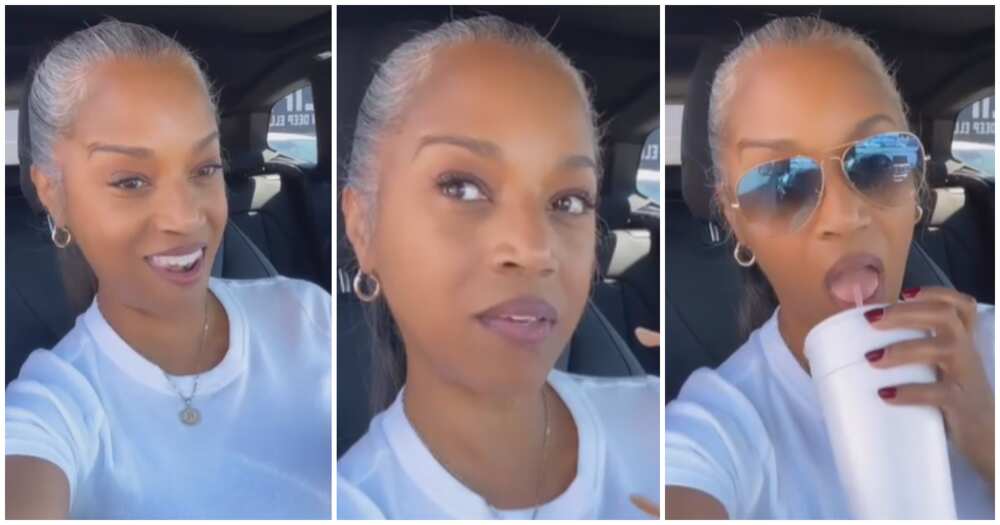 Pretty 55-year-old woman wows many with her beauty