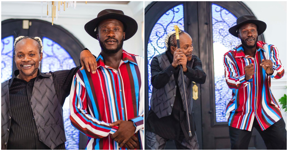 Daddy Lumba and Dr Likee in photos