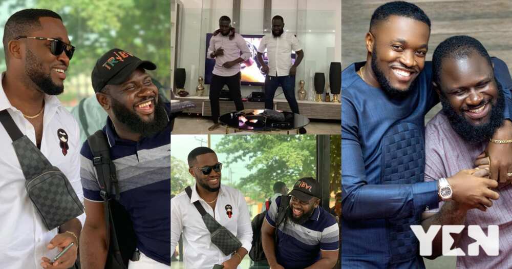 Kennedy Osei shares unseen photos and videos of Kwadwo Wiafe as he marks one-week