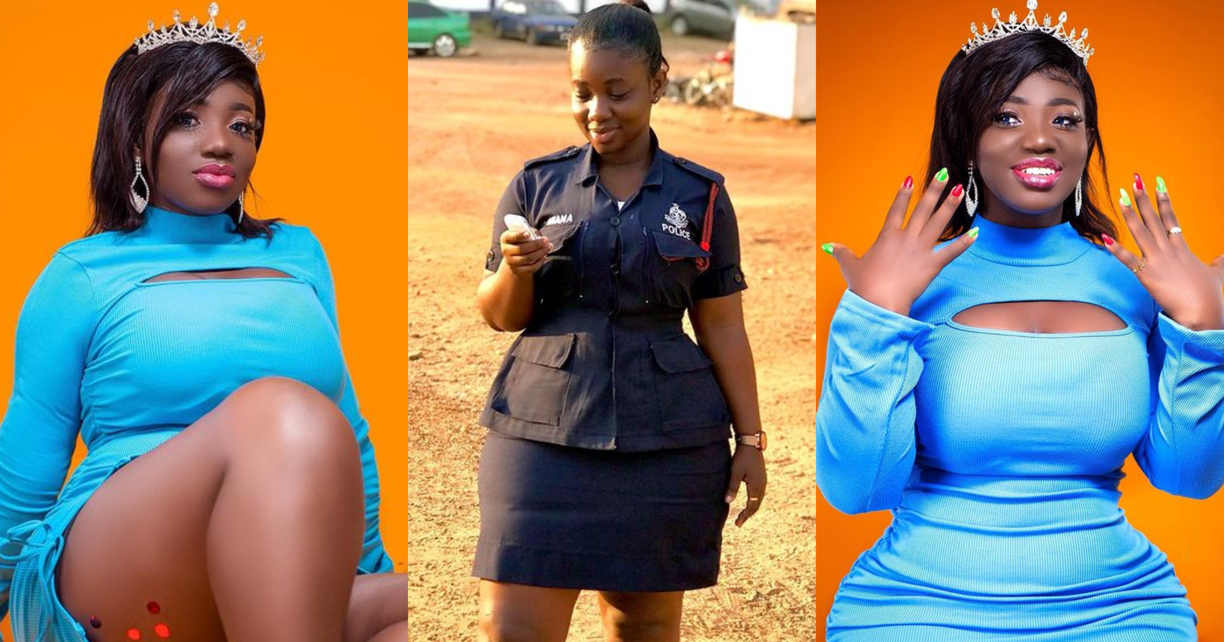 Ama Serwaa: Ghana's curviest policewoman drops hot pre-birthday photos