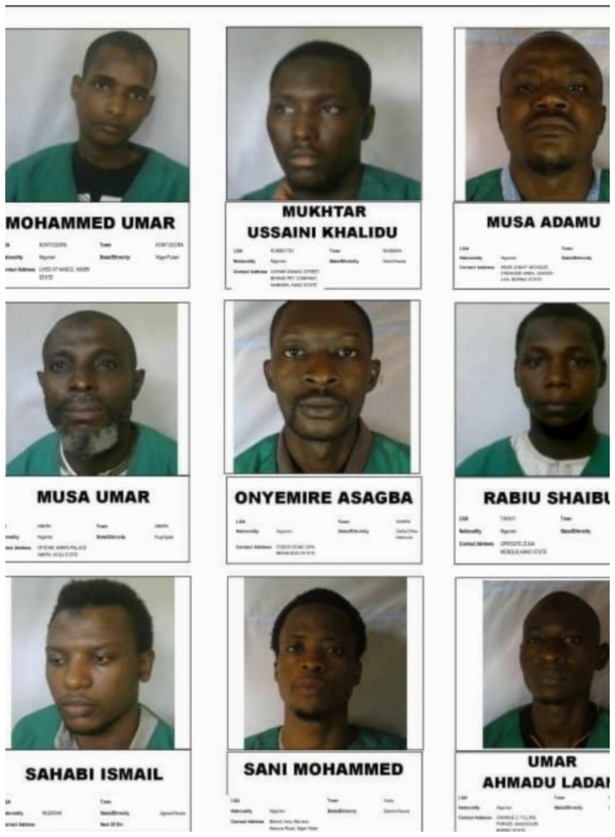 Faces of wanted Boko Haram jail breakers