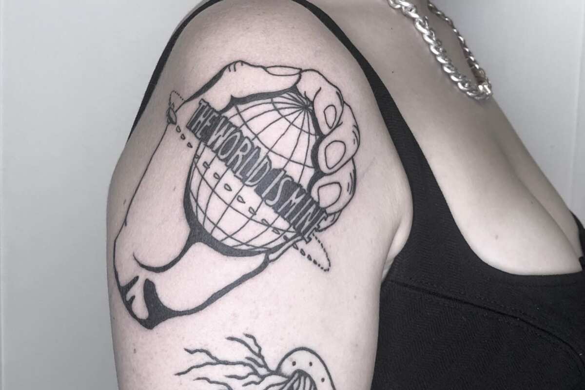 The world is yours neck tattooTikTok Search