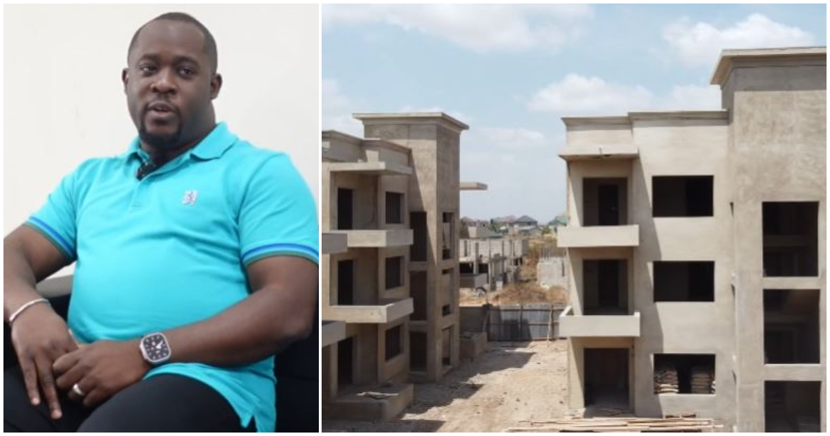 Mr Richard Anane and his real estate apartments