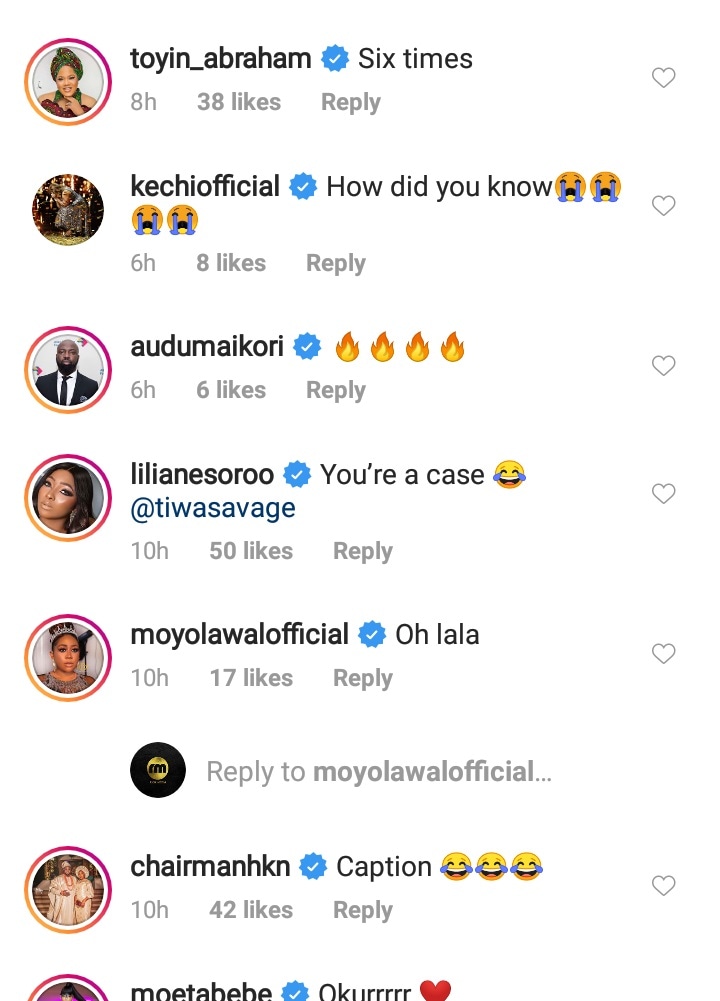 Naira Marley, Don Jazzy, and others react as Tiwa Savage teases fans with new bikini photos