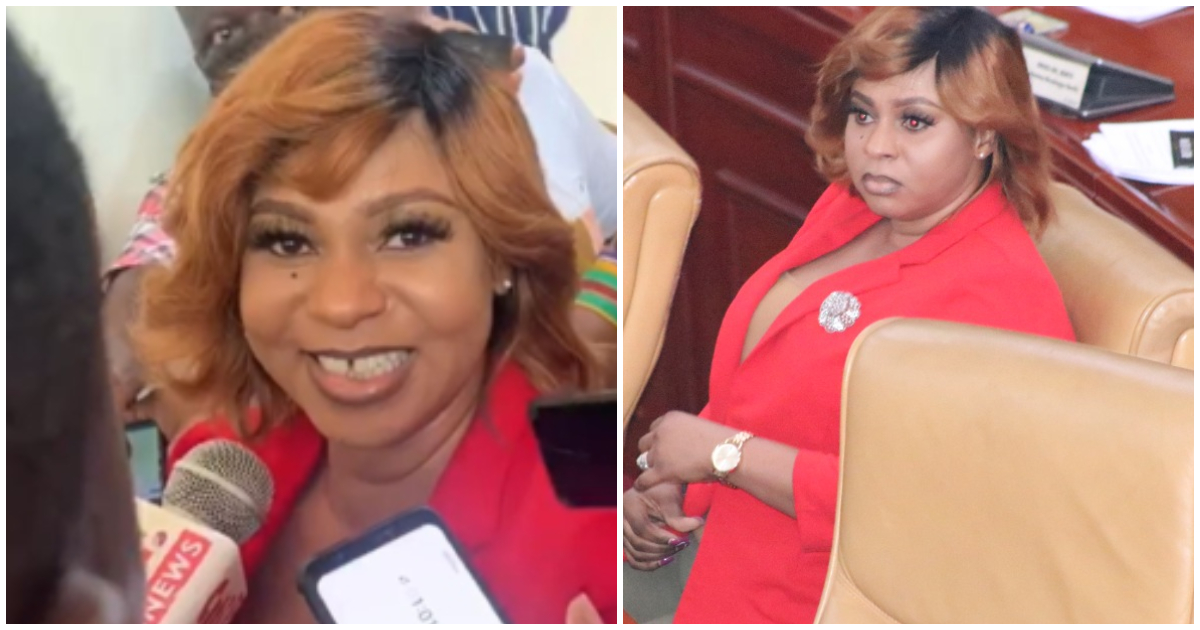 Adwoa Safo returns to parliament after a long break: “It feels good to be back”