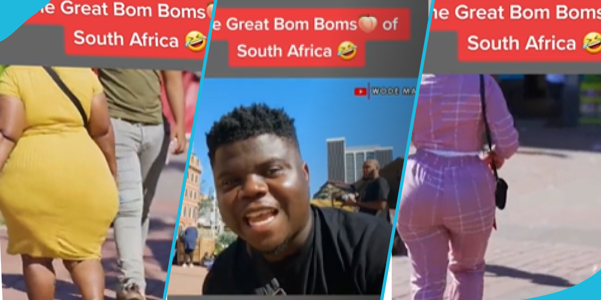 Wode Maya asks God to bless South Africa after seeing many beautiful women with big backsides in the town