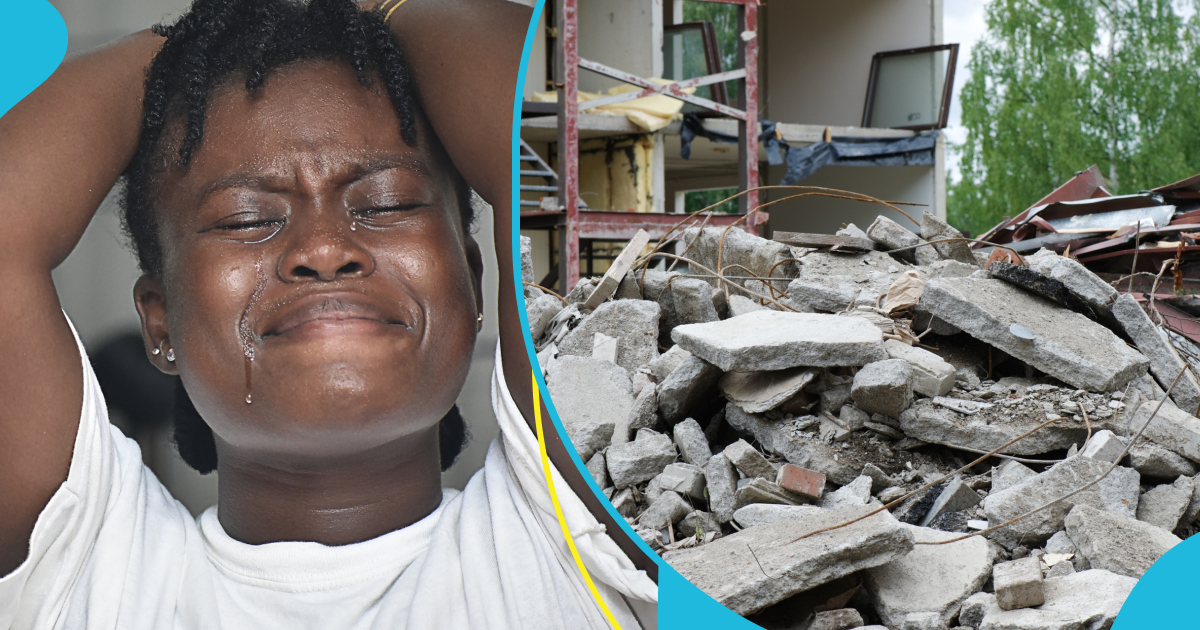 Carpenter Dies In Ashaiman As Building Collapses On Him, 4 Others Hospitalised