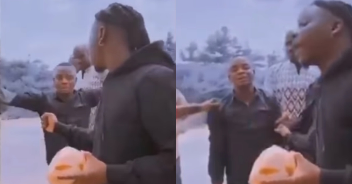 Yawa: Stonebwoy silences man who was giving him too much 'fans' in video