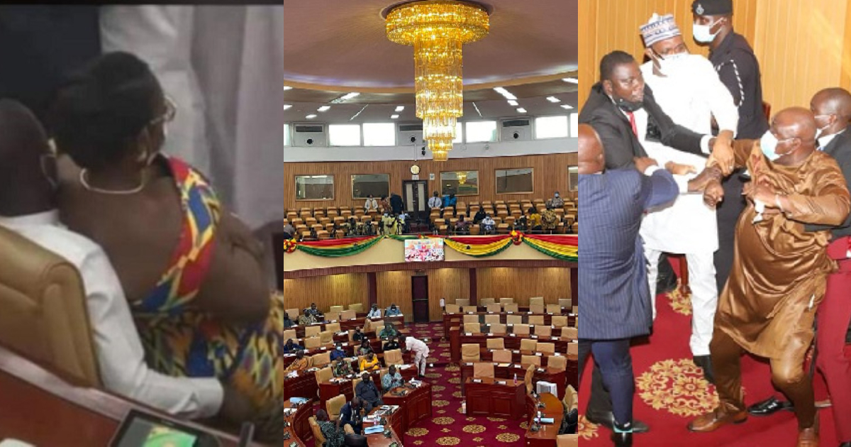 Events in Ghana's 8th Parliament: A divided house of boxers, humour, and disorder