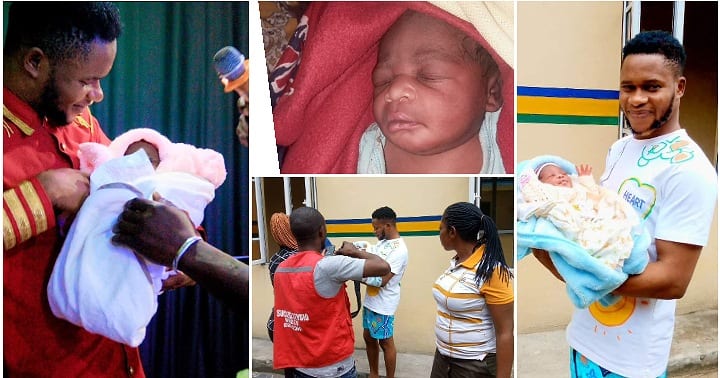Pastor adopts baby, Increase, abandoned baby