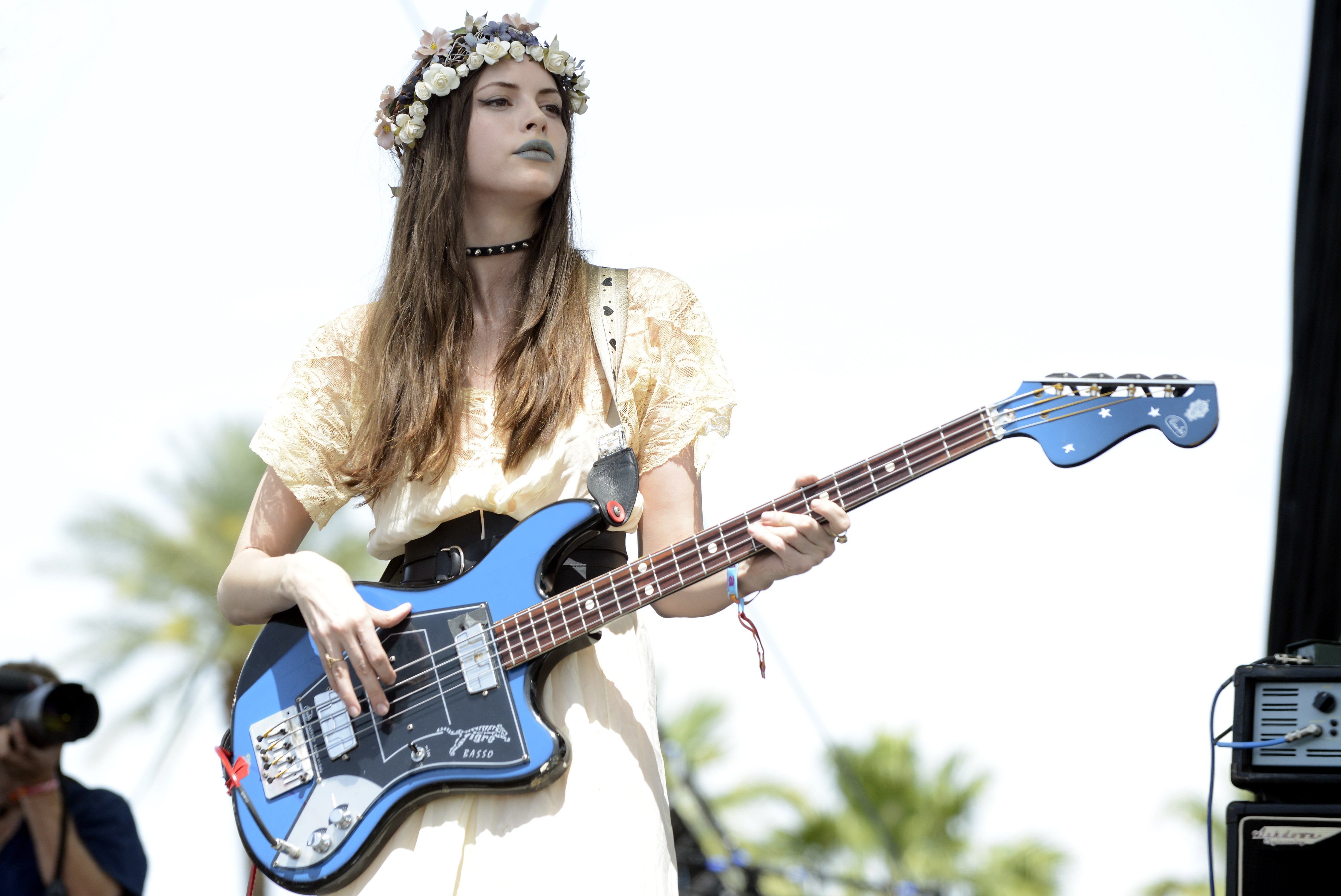 Charlotte Kemp Muhl performs during the Coachella Valley Music and Arts Festival