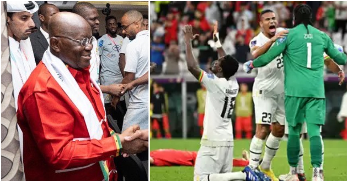“I’m proud of the Black Stars” – Akufo-Addo excited by Ghana’s win over South Korea