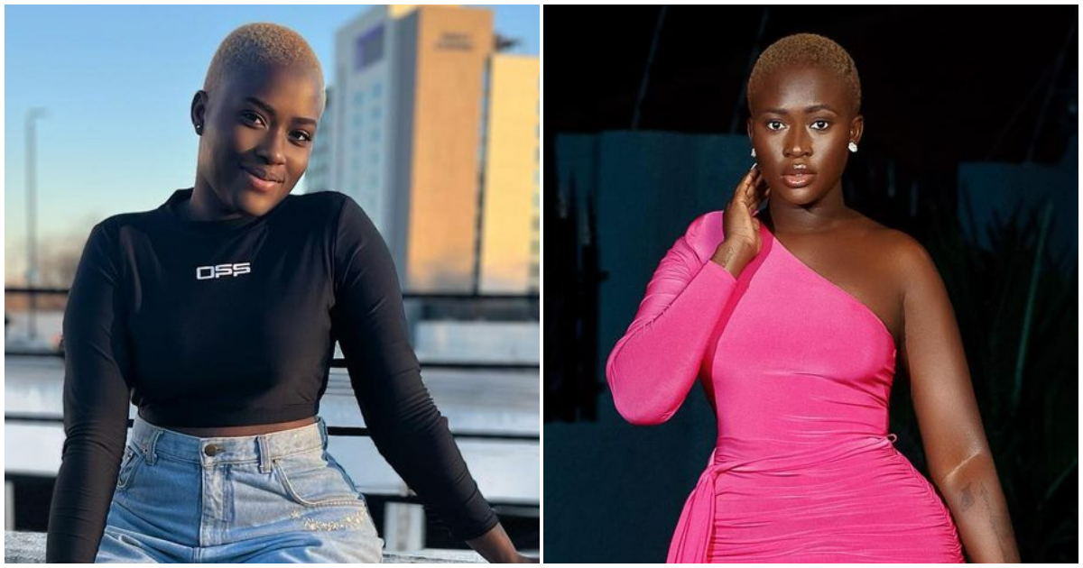Fella Makafui: Gorgeous actress slays in vintage jeans and crop top, many gush over her infectious beauty